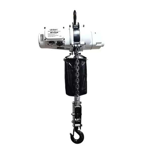 Talha Elétrica de corrente 1,3 Ton. Grua de levantamento pequena sem escova 300 v/110v 220 w da grua chain elétrica do elevador de 1300 kg 3 medidores