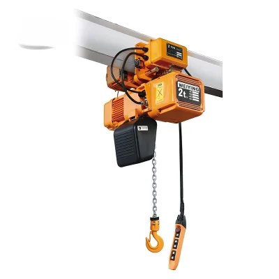Talha elétrica de corrente com trole elétrico 500kg, 1 Ton, 2 Ton, 3 Ton - Grua de corrente elétrica tipo EQ, Tipo Gancho, 500kg, 1 Tonel, 2 Ton, 3 Ton, Preço