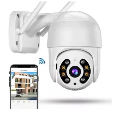 Câmera Ip wifi Prova D'água Infravermelho Icsee Hd 2 Antena