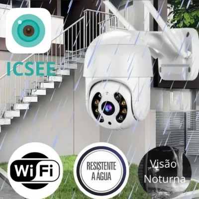 Camera Ip A8 Wifi Externa Hd Sensor De Movimento Ptz Speed Dome