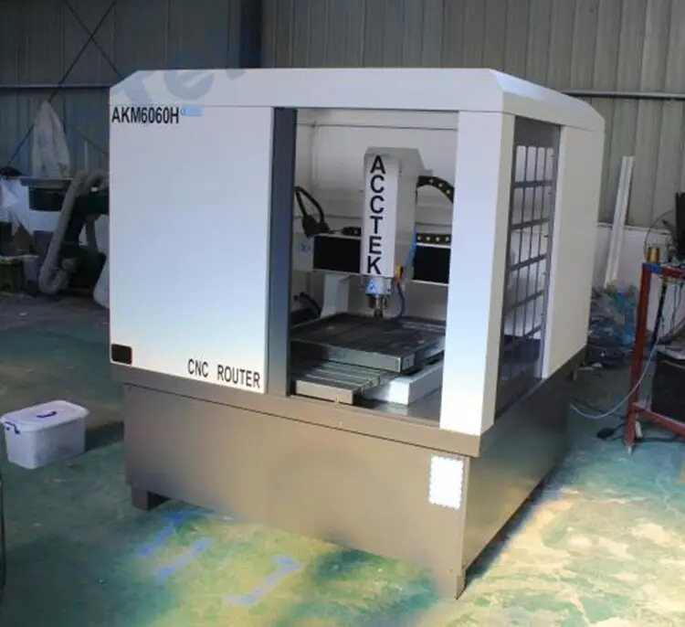 Nova alta precisão cnc metal roteador 6060 chapa de aço gravura/molde de metal cnc máquina - Image 2