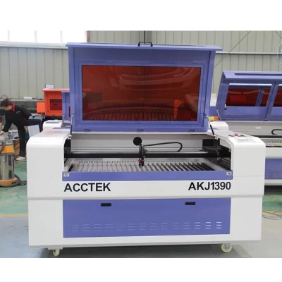 Jinan CO2 Laser cortador e gravador máquina, 80W, 100W, 1390, cortar madeira compensada acrílica, Plexiglx
