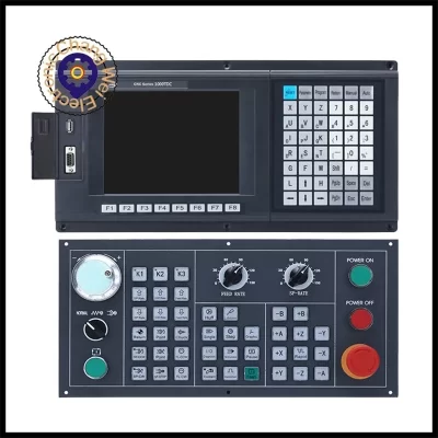 Melhor preço 2 eixo cnc torno controlador nova versão cnc990tdb/1000tdc-2 + c inglês painel software
