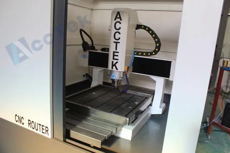 Nova alta precisão cnc metal roteador 6060 chapa de aço gravura/molde de metal cnc máquina - Image 5