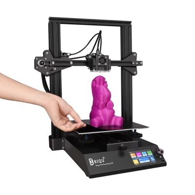 Biqu b1 impressora 3d fdm atualizado diy tmc2225 3.5 Polegada tft35 v3.0 cor da tela de toque metal quadro impresora 3d grande mais tamanho