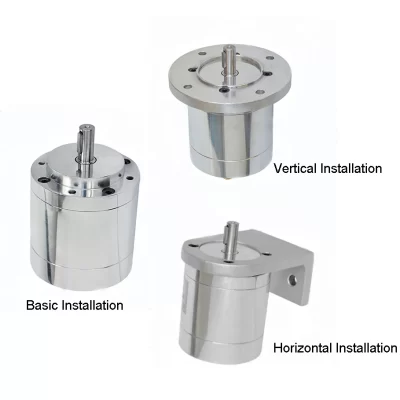 0,3kw motor pneumático à prova de explosão 2800r/min stepless do motor de ar qmy0.3 do bade inversão positiva do regulamento da velocidade