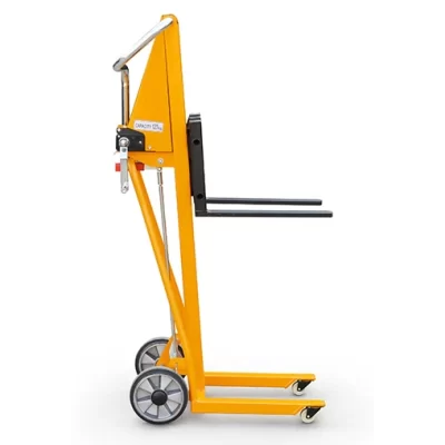 Portátil 200kg manual placa empilhador mão guincho empilhadeira plataforma elevador mesas guindastes empilhadeira