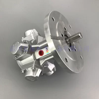 Motor de ar de pistão pneumático à prova de explosão série QMH tipo lange de desaceleração de nível industrial