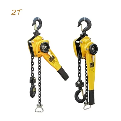 Puxando Wrench Hoist Tightener Gancho de aço manganês Talha de mão Bloco de alavanca portátil, Corrente invertida, 0.75t, 1t, 1.5t, 2t