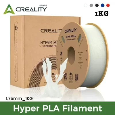 Creality filamento pla de alta velocidade 1.75mm 1kg hyper series pla consumíveis filamento pla 3d alta precisão resfriamento mais rápido para k1