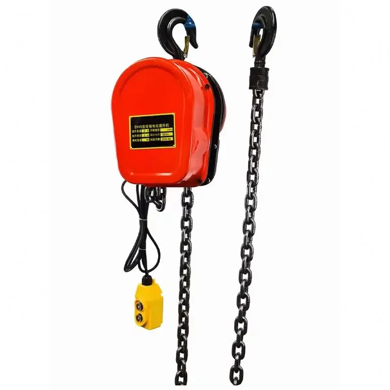 Preço baixo Para venda guindaste elétrico portátil 2t tipo gancho talha de corrente elétrica - Image 3