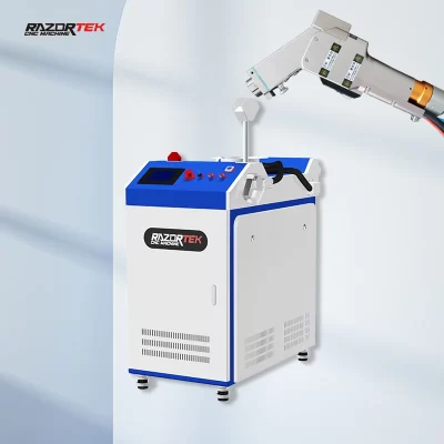 Máquina do removedor da pintura do ferro oxidado, máquina da limpeza do laser, remoção limpa da oxidação, 1500W, 2000W, 3000W