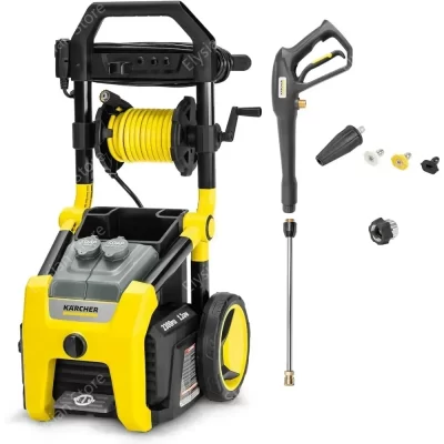 Lavadora de pressão elétrica K2300PS Max 2875 PSI com 4 bicos de pulverização - ótima para limpeza de carros, revestimento, calçadas