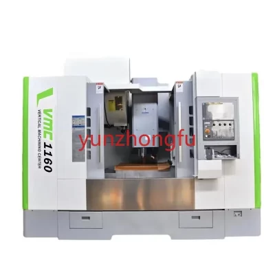Centro de usinagem vertical CNC automático, alta precisão, 5 eixos, venda de fábrica, tipo Taiwan, VMC1160