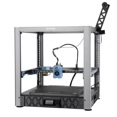 Impressora 3D Sovol SV08 Core-XY de código aberto, max 700 mm/s impressoras 3D de alta velocidade com 300 ℃ Hotend e câmera sem entupimento