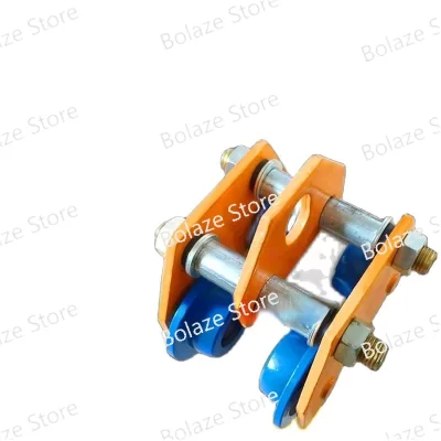 Manual liso Mão Push Beam Trolley, Monotrilho Trolley, elevação Chain Hoist, Bloco guindaste, Polia Talha Elétrica, 0,5 Tonelado, 1 Tonelado