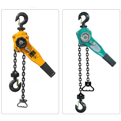 Portátil Mão Wrench Manganês Aço Gancho, Talha de mão, Tensor do fio do guindaste, Talha de tração manual