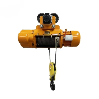 Grua elétrica da corda do fio, Trole motorizado, 5 Ton, para a venda