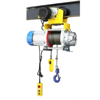 Motor de grua elétrica Polipasto Electrico, Guindaste de cabo para construção, carga e descarga, 380V, 220V, 30m, 60m
