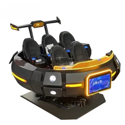 Roller Coaster para jogo de realidade virtual, 360 VR Spinning, 5 lugares