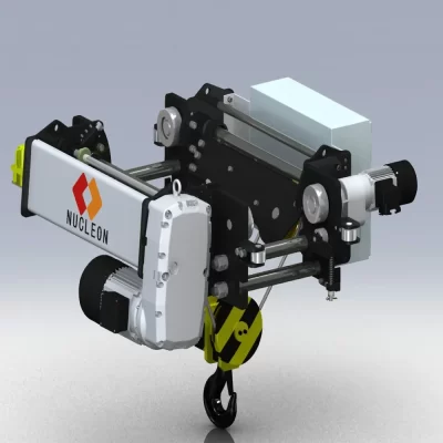 Grua de corda elétrica do fio para o guindaste, Mono trilho, única viga, 2 Ton, 5 Ton, fábrica de China