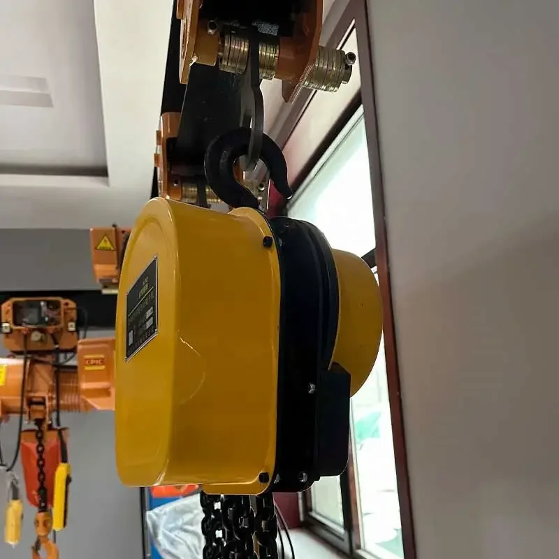 Preço baixo Para venda guindaste elétrico portátil 2t tipo gancho talha de corrente elétrica - Image 2