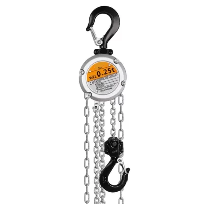 Mini mão Chain Hoist Hook Mount, Alavanca Manual Portátil, Bloco de elevação, Elevador, Certificado CE, 0,25, 0,5 Ton Capacidade, 3 metros, Novo