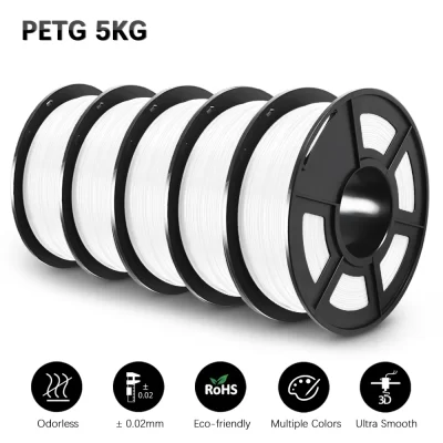 JAYO-PLA Filamento para Impressora 3D, PETG, ABS, PLA Meta, 1.1KG, Materiais de DIY, boa liquidez, FDM, Fastship, 1,75mm, 5Rolls