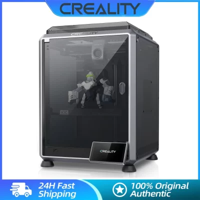 CREALITY-K1C impressora 3d max 600mm/s ai câmera impressão quadro estável nivelamento automático troca rápida tri-metal unicórnio bocal atualização k1