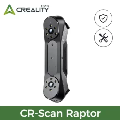 Creality 3D Scanner CR-Scan Raptor Impressão 3D Digitalização portátil Precisão de 0,02 mm Velocidade de digitalização de 60 fps Laser azul híbrido e NIR