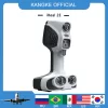 3D scanner iReal 2E grau industrial de alta precisão handheld cor textura retrato humano tridimensional reverso