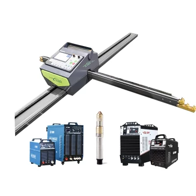 Mini máquina de corte portátil do plasma do CNC, chapa de aço, 1525, 1530, 1500*2500, 1500*3000mm