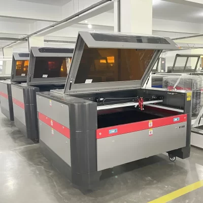 Máquina de corte e gravação a laser CO2, novo design, 80W, 100W, 130W, 150W, 1390, 1610, 2024