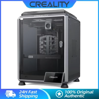 Creality k1c impressora 3d max 600mm/s ai câmera impressão quadro estável nivelamento automático troca rápida tri-metal unicórnio bocal atualização k1