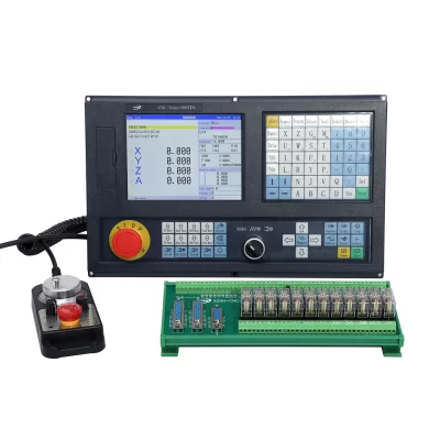 Jogo do controlador do router do CNC com função macro, 3 eixos, controlador do torno do CNC, PLC, ATC, China Fornecedores
