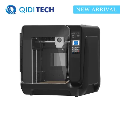 QIDI-Q1 Pro Impressora 3D com Nivelamento Automático, 600mm, s Impressoras 3D de Alta Velocidade, Motores Z-Axis Duplos Independentes, 60 ℃ Câmara de Calor