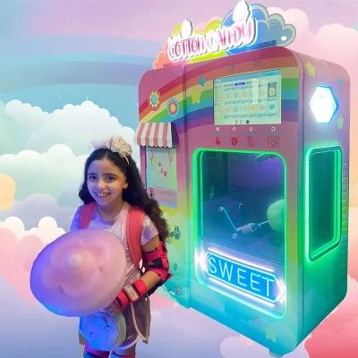 Máquina Comercial De Algodão Doce Elétrica, Totalmente Automática E Popular, Doce Fio De Venda Por Máquinas, fábrica Profissional