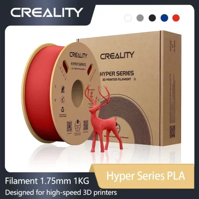 Creality-Filamento de Alto Fluxo para Impressoras 3D, Série Hyper PLA, K1, Filamento para Ender 5 S1, Ankermake M5, Bambu P1P, 1kg