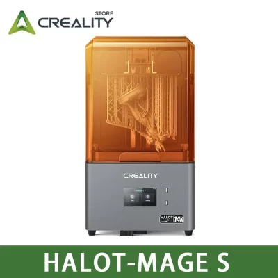Creality-HALOT-MAGE S Impressora 3D Resina, 14K, 13320x5120px, LCD Mono, 10,1 "Impressão, 150mm, H Hiper-Velocidade, 4,3" Touch Screen, original
