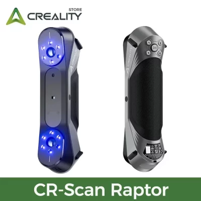Creality 3D CR-Scan Raptor Multi-line Blue & NIR Scanner 3D portátil de consumo de 24 bits Digitalização colorida de alta velocidade