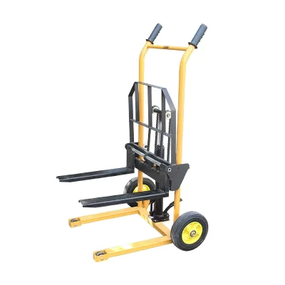 Caminhão de pálete hidráulico, Caminhão de carga e descarga, Mini Empilhadeira, Caminhão de elevação manual, Caminhão elevador