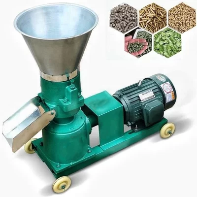 Máquina de processamento único de agricultura animal doméstica, Madeira e alimentação, Rabbit Pellet Press, Making Mill for Sheep, 38Kw, Live Stock