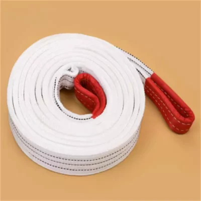 Guindaste Webbing Sling com correia de elevação da tração, 1T, 2T, 3T, 5T, 8T Comprimento, 2m, 4 camadas