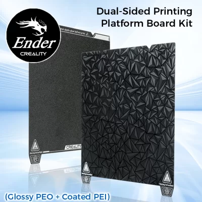 Creality-Kit Placa Plataforma de Impressão Dupla Face, Folha PEI, 235mm x 235mm, Ender 3 V3 SE, Ender-3 S1, Ender-3 S1 Pro, Ender-5 S1