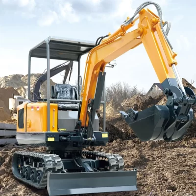 Mini Escavadeira De Esteira Hidráulica Personalizada, Pequeno Escavador De Jardim, 2,0 Toneladas, 1,5 Toneladas, Vendas Diretas Da Fábrica Chinesa