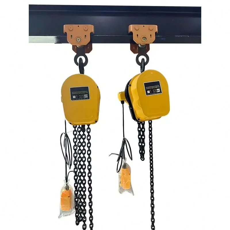 Preço baixo Para venda guindaste elétrico portátil 2t tipo gancho talha de corrente elétrica - Image 4