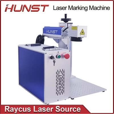 Máquina de marcação a laser de fibra Hunst MAX Raycus, DIY gravura jóias, ouro, prata, latão, metal, aço inoxidável, 30W, 50W