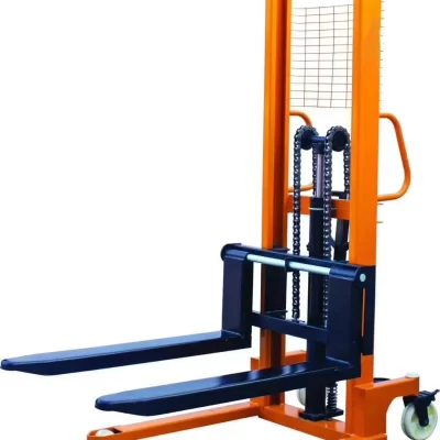 Empilhadeira manual para paletes, empilhadeira hidráulica manual de 2000kg e 2 toneladas com garfos ajustáveis, empilhador manual de alumínio