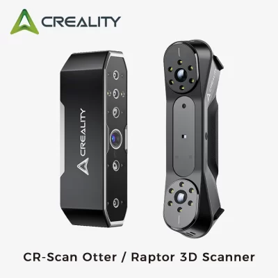 Creality CR-Scan Raptor/CR-Scan Otter 3D Scanner Precisão de 0,02 mm Anti-vibração para digitalização suave Digitalização colorida de 24 bits