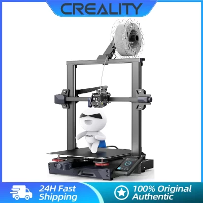 Creality impressora 3d Ender-3 s1 plus cr-touch autonivelamento silencioso tamanho de impressão grande 300*300*300 sprite extrusora direta de engrenagem dupla